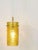 Metal Mid-Century Modernist Glass Tube & Brass Pendant Lamp attributed to J. T. Kalmar for Kalmar, Austria, 1950s For Sale - Image 7 of 11