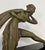Metal Demètre H. Chiparus, Art Deco Sculpture of Woman with Drapery, 1928, Bronze on Marble Base For Sale - Image 7 of 17