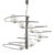 Suspension Chandelier Mod. 1050 by Pia Guidetti Crippa for Lumi, 1970s For Sale