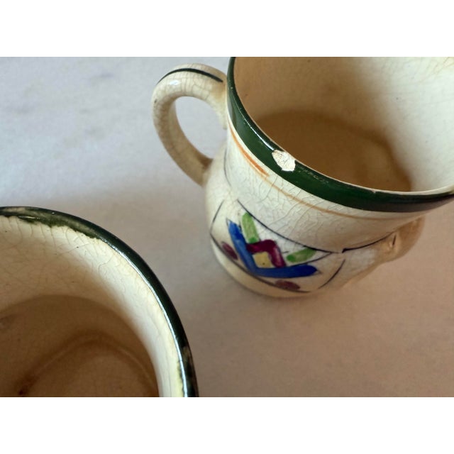 Vintage Japanese Ceramic Elephant Mugs - Set of 5 For Sale - Image 12 of 12