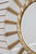 Friedman Brothers Round Modern Sunburst Gold & Silver Mirror For Sale - Image 9 of 13