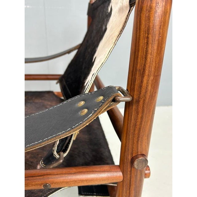 Black Sirocco Easy Chair attributed to Arne Norell AB, Sweden, 1960s For Sale - Image 8 of 18