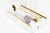 Wall Lamp in Brass and Glass by Doria Leuchten, 1970s For Sale - Image 4 of 8