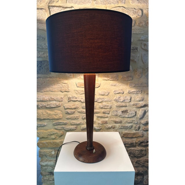 Art Deco Shell Lamp, 1940s For Sale - Image 3 of 17