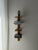 Mid Century Solid Oak Asymmetrical Wall Rack For Sale - Image 6 of 10