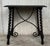 Spanish 19th Spanish Side or Coffee Table With Iron Stretcher and Solomonic Legs For Sale - Image 3 of 13