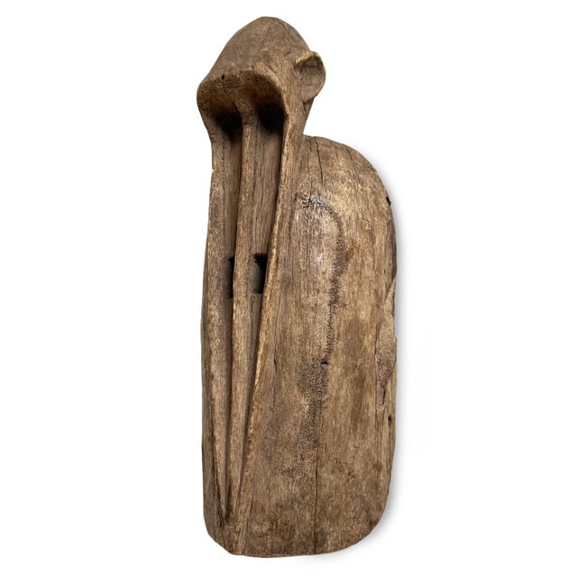 Vintage Dogon monkey mask from Mali. This piece embodies the abstraction and spiritual symbolism characteristic of...