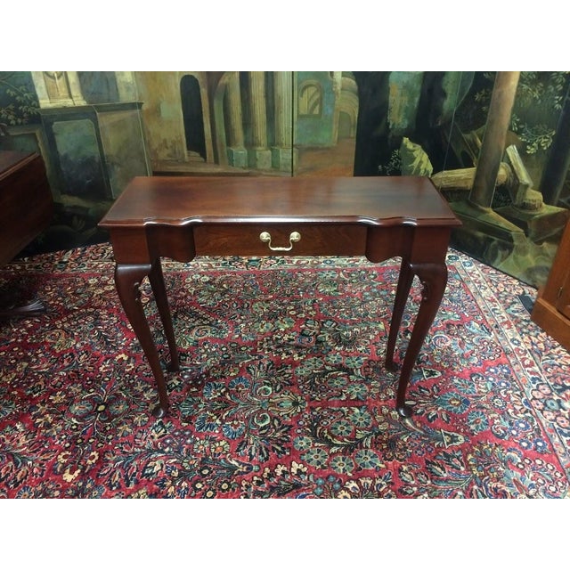 Hickory Chair Furniture Company Vintage Console Table, Hickory Chair James River Plantation For Sale - Image 4 of 8