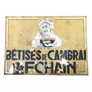 Vintage French Bakery Sign For Sale