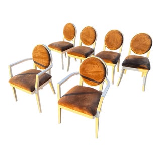 Neo Classical Dining Chairs by Jonathan Adler For Sale
