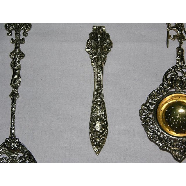 Cutlery with Heraldic Coats of Arms, Set of 44 For Sale - Image 17 of 18