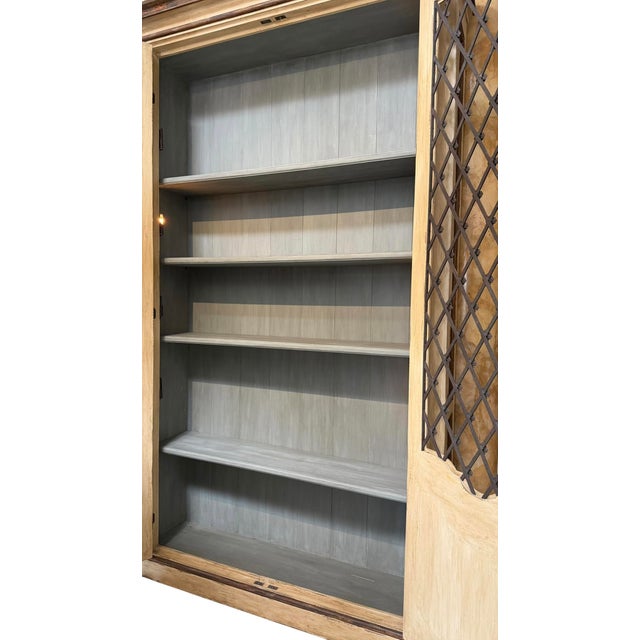 Dennis & Leen for Formations Piedmontese Cabinet. Width at the base is 71” Width at the crown is 77”