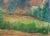 Late 20th Century Pioneer Mountain Landscape With Horse and Buggy, Multi-Color Pastel For Sale - Image 5 of 7