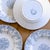 Blue French Neva Collection Plates in Ironstone from Keller & Guérin Lunéville, 19th Century, Set of 7 For Sale - Image 8 of 9