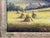 Vintage Painting of Harvest Time in the English Countryside by British Artist 1990 Circa For Sale - Image 17 of 17