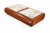 Wood Italian Playing Card Box in Walnut and Silver by Ottaviani, 1970 For Sale - Image 7 of 10
