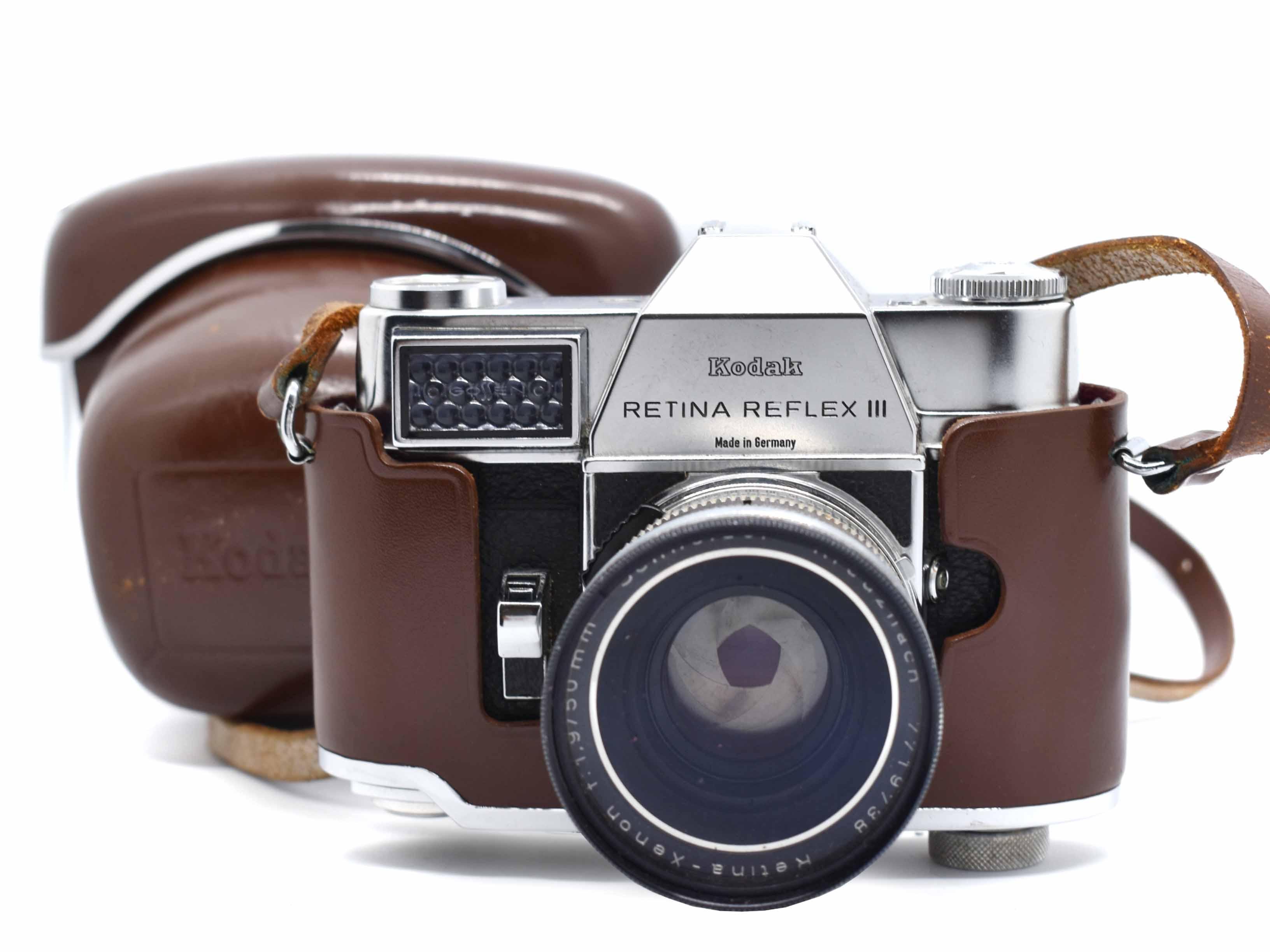 1960 Kodak Retina Reflex Camera With Schneider 50mm F1.9 Xenon