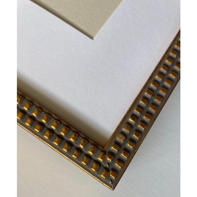 2020s 2026 "La Realizzazione" Abstract Minimalist Painting on Paper by Artist r.k. Red For Sale - Image 5 of 5