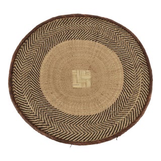 Early 20th Century Tonga Binga Basket 22 Inch For Sale