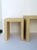 Cloth Wrapped Nesting Tables - Set of 2 For Sale - Image 14 of 15