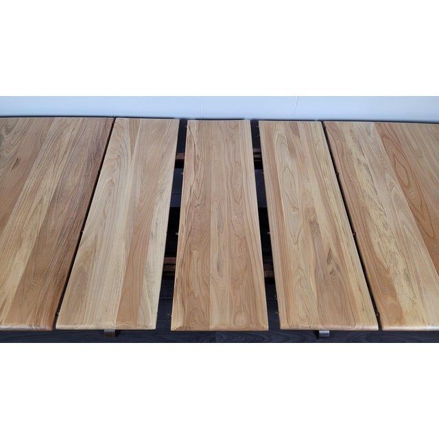 Ercol Grand Refectory Dining Table, 1990s, Set of 4 For Sale - Image 6 of 13