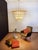 1990s Palmette Ceiling Light in Amber and Trasparent Glasses, 1990 For Sale - Image 5 of 18