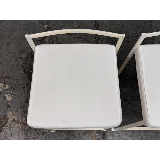Textile LumiSource Fuji Counter Stools, Pair For Sale - Image 7 of 12