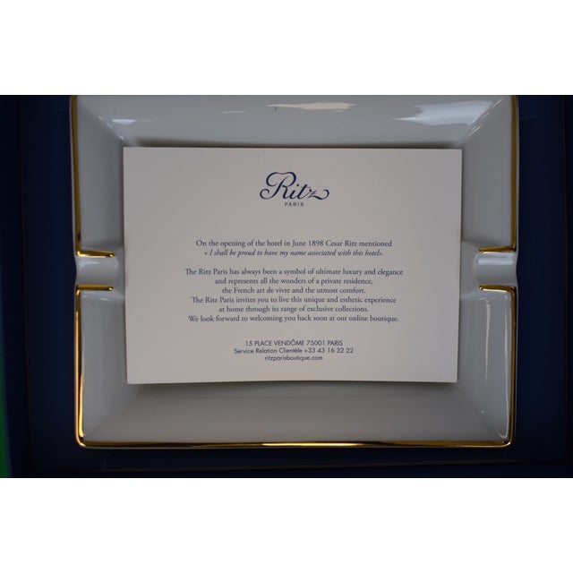 Ceramic Bar Hemingway Ritz Paris Porcelain Ashtray (New) For Sale - Image 7 of 9