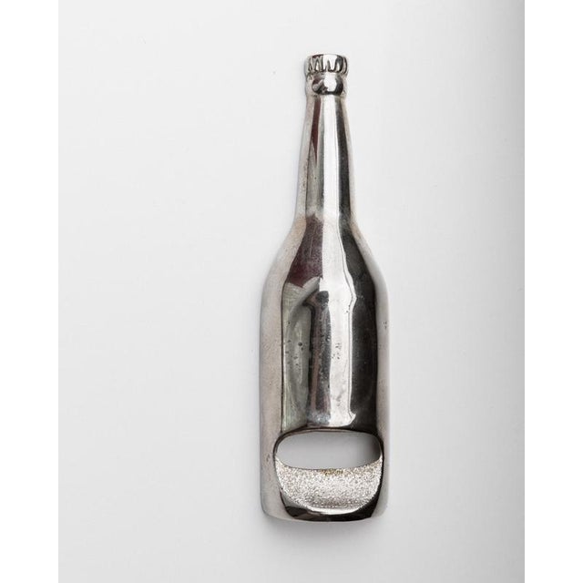 Vintage Silver-Plated Bottle Opener, 1970s For Sale - Image 9 of 11