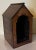 Antique Early 19th Century English Georgian Mahogany Miniature Model of a Dog House or Sentry Guard Box For Sale - Image 10 of 12