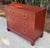 Baker Furniture Company 1980s Baker Furniture Asian Ming Style Grasscloth Chest For Sale - Image 4 of 13