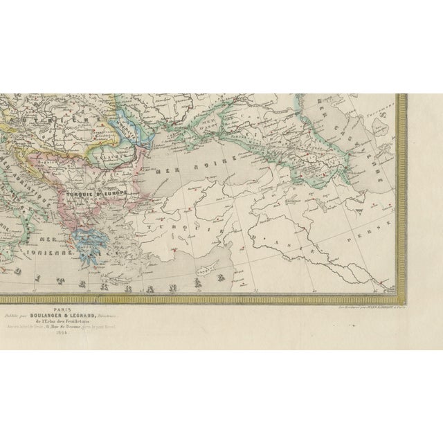 French Map of Europe with Russia, Scandinavia and Balkans from Cortambert, 1864 For Sale - Image 6 of 10