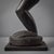 Dark Gray Early 20th Century Chokwe Kiuumbu Chief Mwanangana Figure on Custom Base For Sale - Image 8 of 11