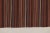 Rug & Kilim Rug & Kilim’s Contemporary Square Flatweave Rug With Variegated Stripes For Sale - Image 4 of 10