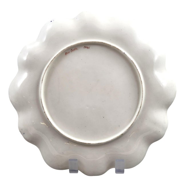 Porcelain View Service Plates by J. J. Birbeck for Aynsley, 1888, Set of 4 For Sale - Image 6 of 18
