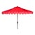 Elegant Valance 11 Ft Umbrella - Red For Sale