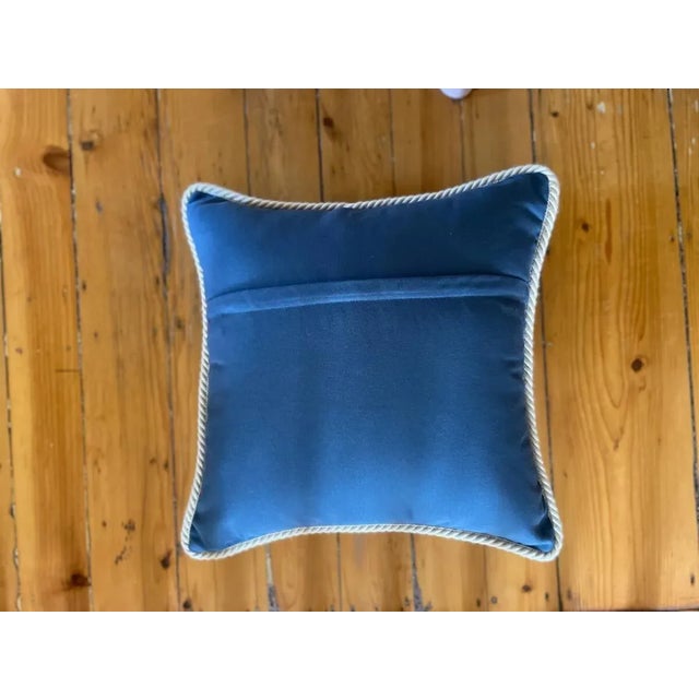 Contemporary Contemporary Capri Sunbrella Pillow With Cording For Sale - Image 3 of 4