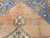 Vintage Turkish Oushak Area Rug, Hand-Knotted Wool, Blue & Tan, 4' x 6' For Sale - Image 12 of 15