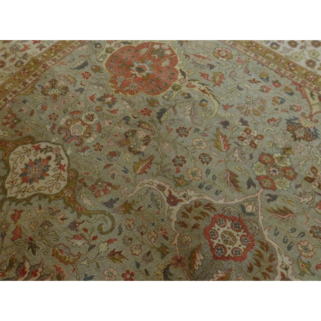 Textile Vintage Hand Knotted Rug. 7'10"x 9'8" For Sale - Image 7 of 12