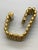 Vintage 5 Row Panther Link Bracelet 1940’s Swiss Plaque For Sale In Seattle - Image 6 of 6
