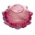 Wilcox Silver Plate Co. Antique 19th Century Victorian Cranberry Glass & Wilcox Silver Plate Co. Bride's Basket For Sale - Image 4 of 8