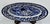 Mid 20th Century Anfora Mexico Blue and White Hand‑Painted Talavera‑Style Oval Platter For Sale In Dallas - Image 6 of 8