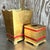 Wood Vintage Italian Gilt Bathroom Accessories - Set of 2 For Sale - Image 7 of 7