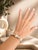 Vintage French Diamond and Pearl Bracelet, 14k Gold & Platinum, Circa 1950s For Sale - Image 16 of 16