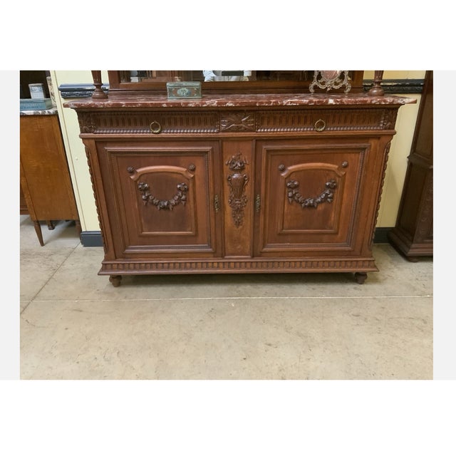 Antique Art Nouveau Buffet, Paris, France, 1910 For Sale - Image 10 of 11