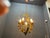1960s Italian Tole & Ceramic Floral Chandelier, 1960s For Sale - Image 5 of 18