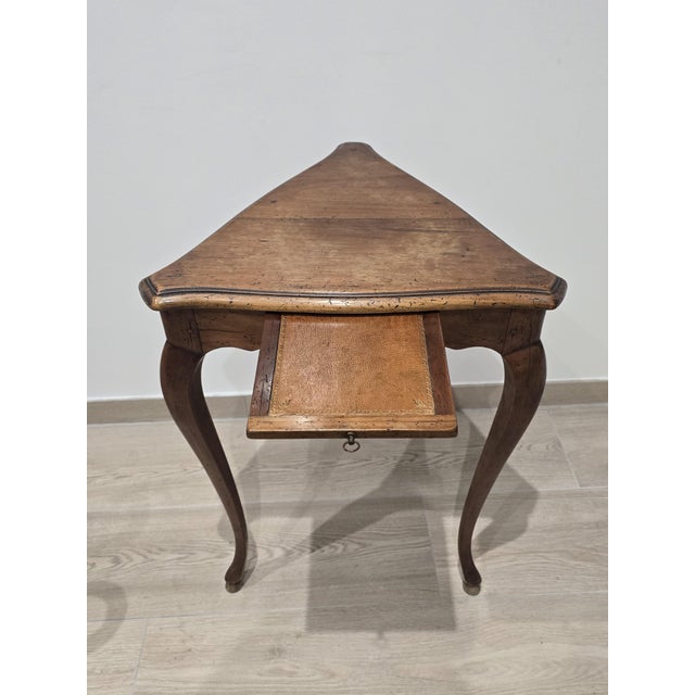 Louis XV Style Triangular Writing Table by André Mailfert, 1920s For Sale - Image 12 of 18