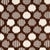 Sample- Schumacher Cirque Velvet Fabric in Brown For Sale
