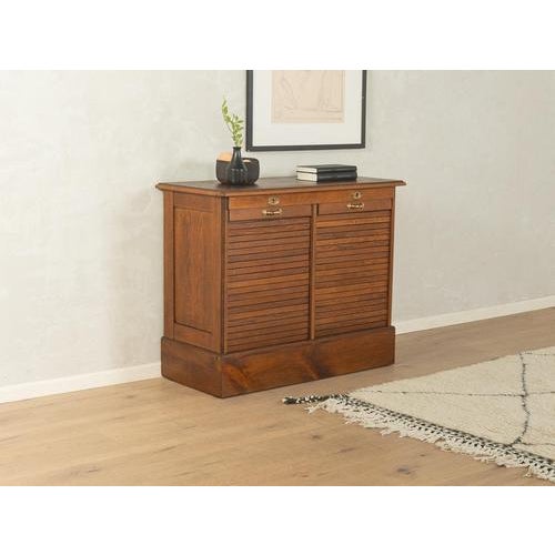 Art Deco Roller Shutter Cabinet For Sale - Image 14 of 14