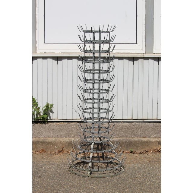 Metal Rack with Hooks, 1970s For Sale - Image 13 of 15